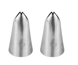 Bicos Para Confeitar folhas e babado 113 2 unidades grande