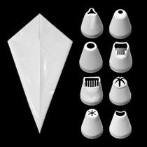 Bicos para Confeitar Kit com 8 Unidades