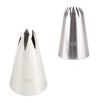 Bicos Para Confeitar Pitanga 1m E 6b Inox Kit Top