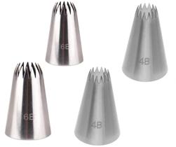 Bicos Para Confeitar Pitanga aberta grande 4B E 6Bkit 4un