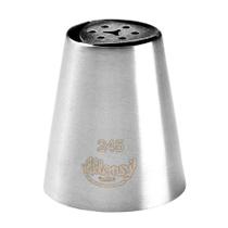 Bicos Para Confeitar Russo Flor - Aço inox - Nº245 - 1 unidade - Cromus Linha Profissional Allonsy - Rizzo