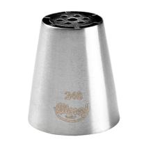 Bicos Para Confeitar Russo Flor - Aço inox - Nº246 - 1 unidade - Cromus Linha Profissional Allonsy - Rizzo