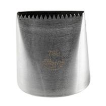 Bicos Para Confeitar - Serra - Aço Inox - Nº789 - 1 unidade - Cromus Linha Profissional Allonsy - Rizzo Bicos Para Confeitar - Serra - Aço Inox - Nº789 - 1 unidade - Cromus Linha Profissional Allonsy - Rizzo
