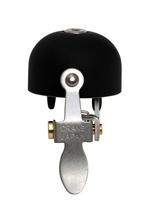 Bicycle Bell Crane E-Ne Matte Black Alloy fabricado no Japão