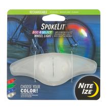 Bicycle Spoke Light Nite Ize SpokeLit Wheel Light Recarregável