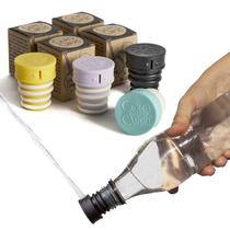 Bidê portátil CuloClean, tampa de garrafa, bocal de viagem, 4 unidades