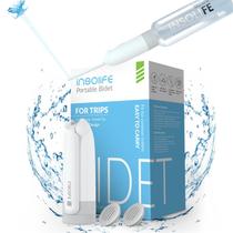 Bidê portátil Insolife Recarregável Electric Travel com 3 bicos