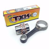 Biela Completa Txk Competição Cg 150 Titan Fan 150 Nxr bros 150 pino 16mm Biela Completa Txk Competição Cg 150 Titan Fan 150 Nxr bros 150 pino 16mm