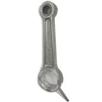 Biela em aluminio, montada com rolamento de agulhas e retentores, parte Biela em aluminio, montada com rolamento de agulhas e retentores, parte