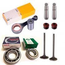 Biela honda titan 150 fan 150 bros rolamento virabrequim válvula guia Biela honda titan 150 fan 150 bros rolamento virabrequim válvula guia