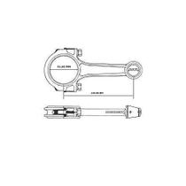 Biela motor sprinter cdi 311/313 (trapezoidal) - mm217