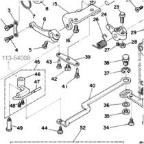 Biela trava bobina sistema corte reta 113-54008
