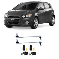 Bieleta + Kit Batente Chevrolet Sonic Dianteiro 2012 Até 2014 O Par