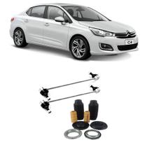 Bieleta + Kit Batente Citroen C4 Lounge Dianteiro 2012 Até 2019 O Par Bieleta + Kit Batente Citroen C4 Lounge Dianteiro 2012 Até 2019 O Par