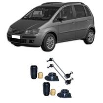 Bieleta + Kit Batente Fiat Idea Dianteiro 2006 Até 2016 O Par Bieleta + Kit Batente Fiat Idea Dianteiro 2006 Até 2016 O Par