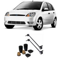 Bieleta + Kit Batente Ford Fiesta Dianteiro 2003 Até 2012 O Par