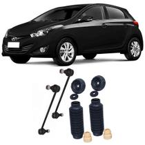 Bieleta + Kit Batente Hyundai Hb20 Dianteiro 2012 Até 2019 O Par