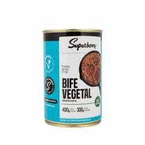 Bife Vegetal Soja e Trigo Superbom Lata 400g Bife Vegetal Soja e Trigo Superbom Lata 400g