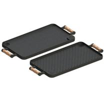 Bifeteira De Ferro Retangular Dupla Face 26X48cm - Libaneza Bifeteira De Ferro Retangular Dupla Face 26X48cm - Libaneza