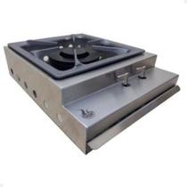 Bifeteira De Sobrepor Inox 304 A Gás Q. Duplo 32 Cm Guindani 40004202