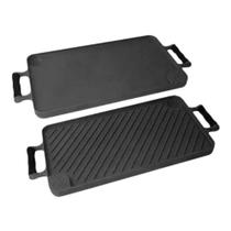 Bifeteira Dupla Face 93694-LB Ferro com Alça de Silicone para Fogão Diversos Preto Libaneza Bifeteira Dupla Face 93694-LB Ferro com Alça de Silicone para Fogão Diversos Preto Libaneza