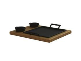 Bifeteira e Panelas Porção Restaurante e Aparador Madeira Bifeteira e Panelas Porção Restaurante e Aparador Madeira