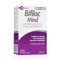 Bifilac Mind Suplemento Alimentar de Probióticos 30 Cápsulas - Mantecorp