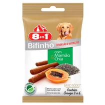 Bifinho 8 in 1 mamao e chia 55g para caes