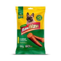 Bifinho Baw Waw para Cães Adultos de Porte Pequeno Sabor Carne e Vegetais - 50g