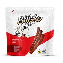 Bifinho Carne Palito Fino Bilisko Petiscos Cães 500g