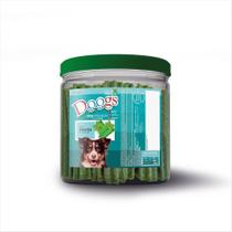 Bifinho Dental Doogs Menta Petisco Bucal p/ Cães 800g (pote)