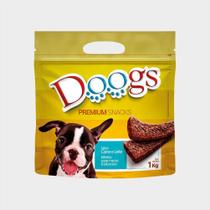 Bifinho Doogs Sabor Carne Petisco Macio Cães Adultos 1kg