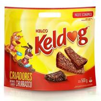 Bifinho Keldog para Cães Sabor Churrasco Pacote Econômico 500g