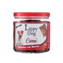 Bifinho Lippy Dog para Cães em Barras Carne 1kg