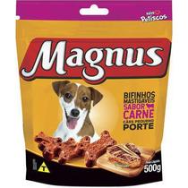 Bifinho Magnus Mastigáveis Sabor Carne Cães Raças Pequenas 500g
