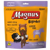 Bifinho Magnus para Cães de Pequeno Porte Sabor Carne 500g