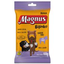 Bifinho Magnus para Cães de Pequeno Porte Sabor Carne 60g Bifinho Magnus para Cães de Pequeno Porte Sabor Carne 60g