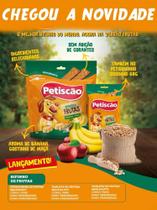 Bifinho mastigavel de frutas tablete pct 250g - Petiscao - Petiscão Bifinho mastigavel de frutas tablete pct 250g - Petiscao - Petiscão