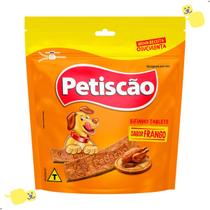 Bifinho Mastigável Frango Petiscão Tablete Pacote 500g