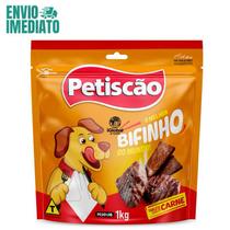 Bifinho Mastigável para Cachorros Petiscão Carne 1kg Bifinho Mastigável para Cachorros Petiscão Carne 1kg