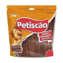 Bifinho Mastigável Petiscão Para Cães Sabor Carne 1Kg - Petiscao