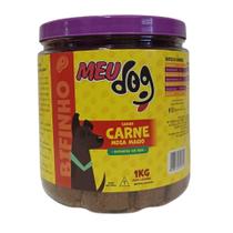 Bifinho Meu Dog sabor CARNE 1kg Pote Bifinho Meu Dog sabor CARNE 1kg Pote