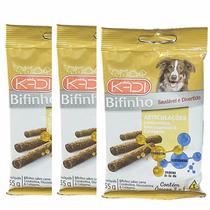 Bifinho p/ cachorro funcional articulacoes 55g kit 3 unid