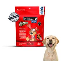 Bifinho Para Cachorro Sabor Carne Premium Pet Hand 1kg