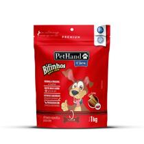 Bifinho para cães sabor carne pacote 1kg