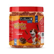 Bifinho para Cães Super Premium Carne Pote 1kg PetHand