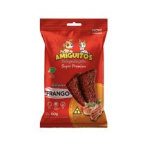 Bifinho para Cães Super Premium Sabor Frango Sachê 60g Amiguitos Original