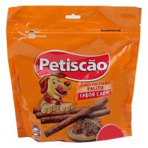 Bifinho Petiscão para Cães Adultos Sabor Carne Fino - 250g
