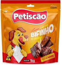 Bifinho Petiscão Tablete Sabor Carne 1kg