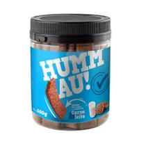 Bifinho Petisco Para Cachorro Humm Au Sabor Carne com leite Pote 500g